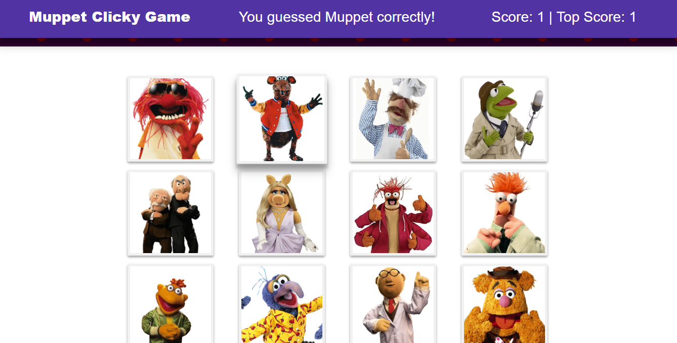 MuppetClickyGame app